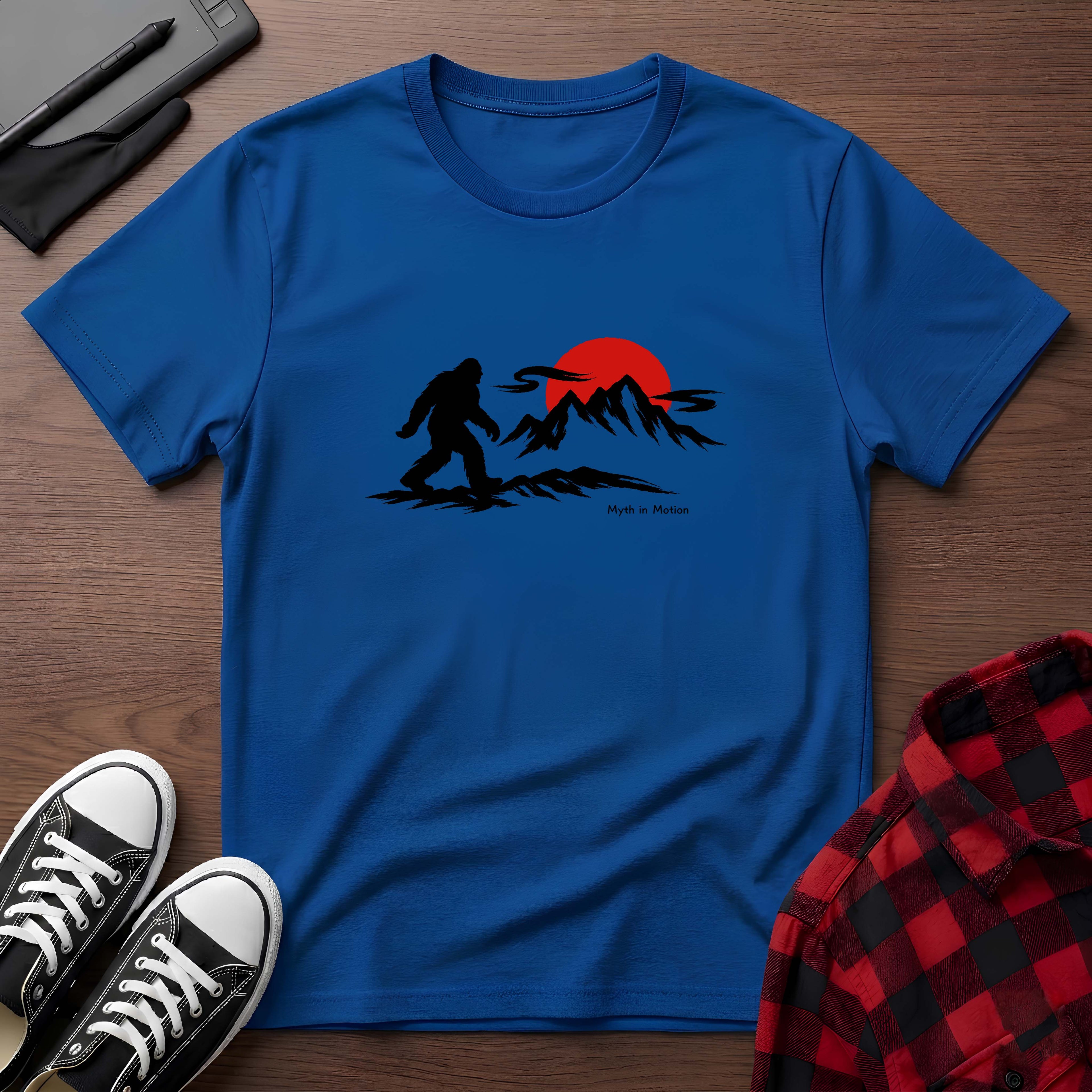 Bigfoot Mountain Sunset T-Shirt
