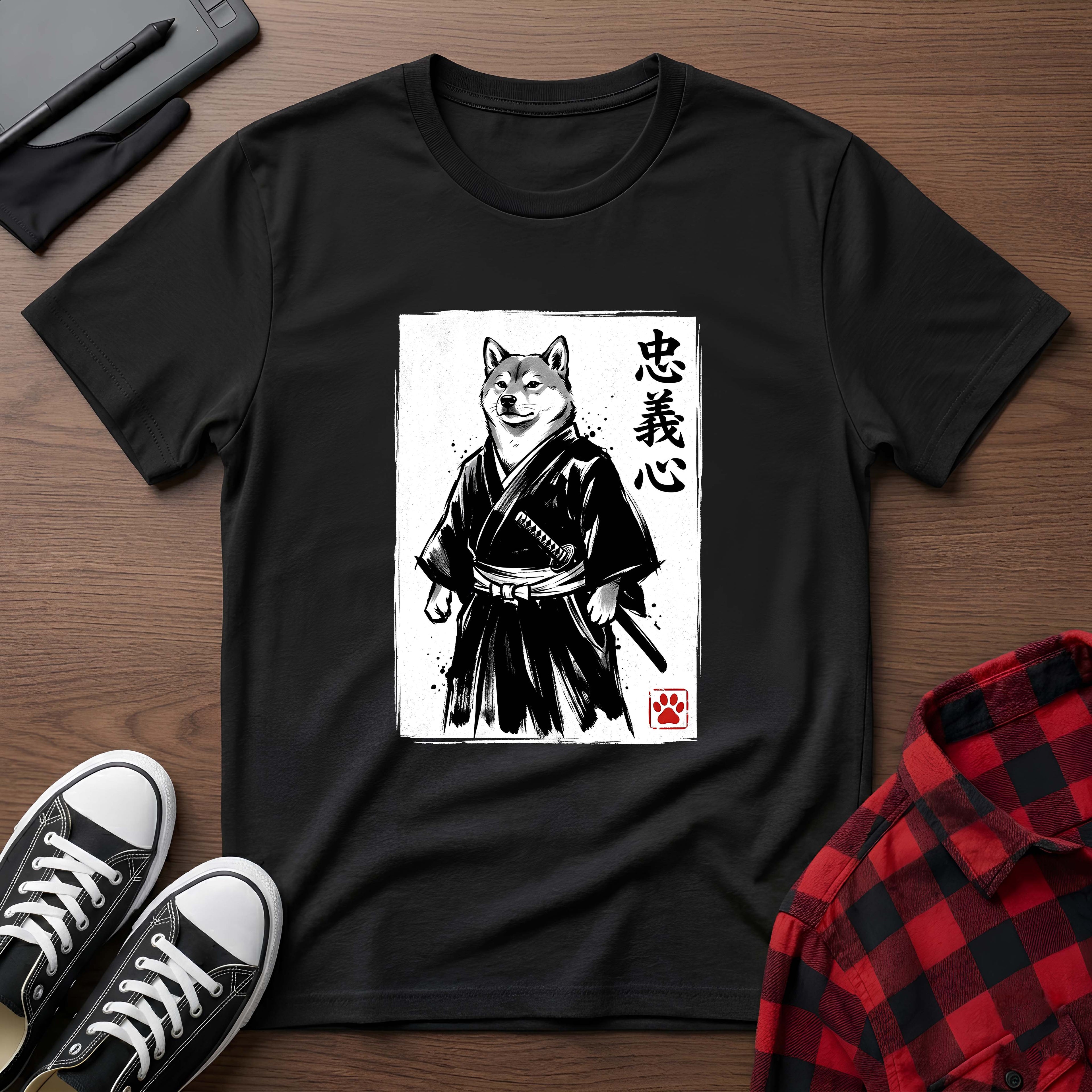 Samurai Shiba Inu T-Shirt