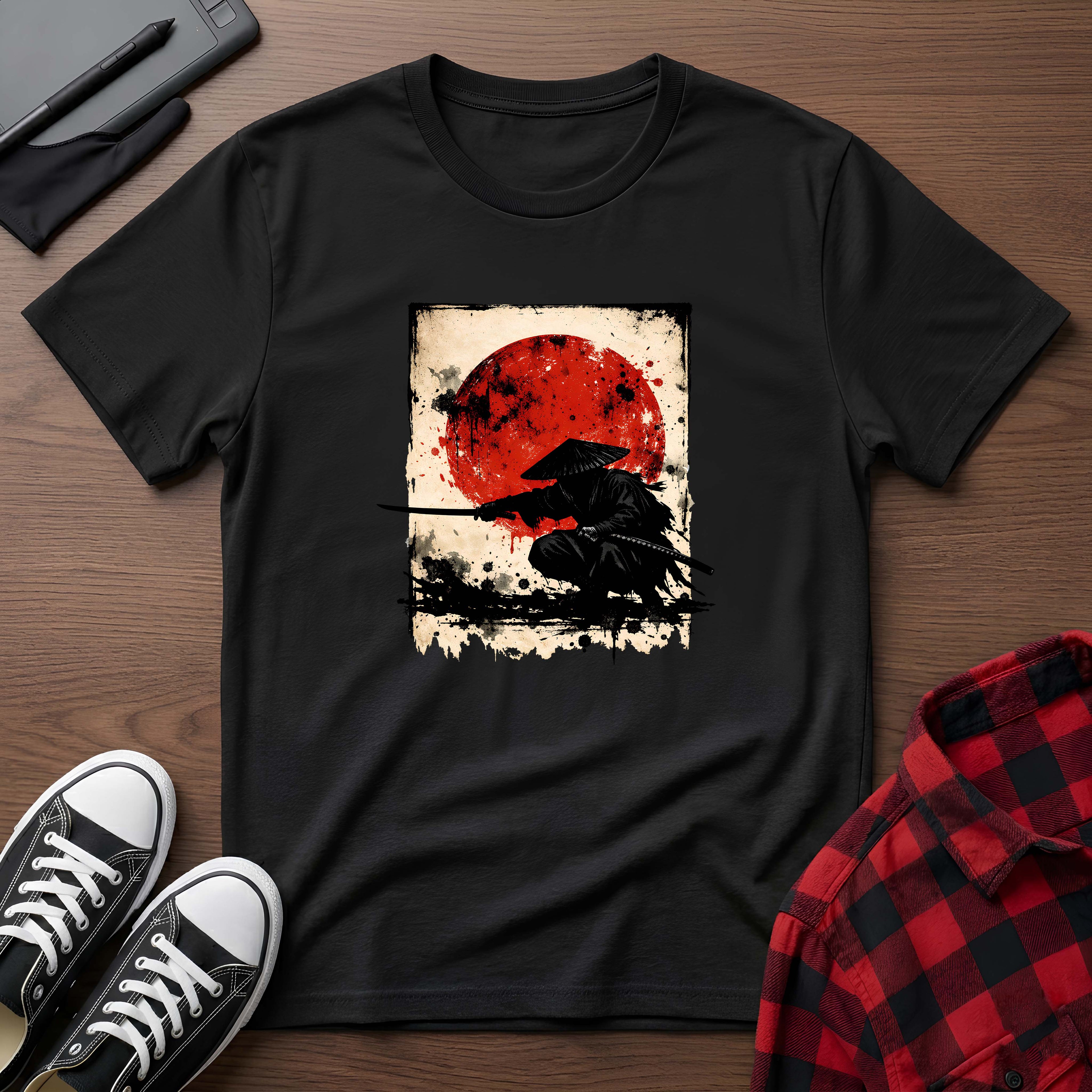 Battle Stance Samurai T-Shirt