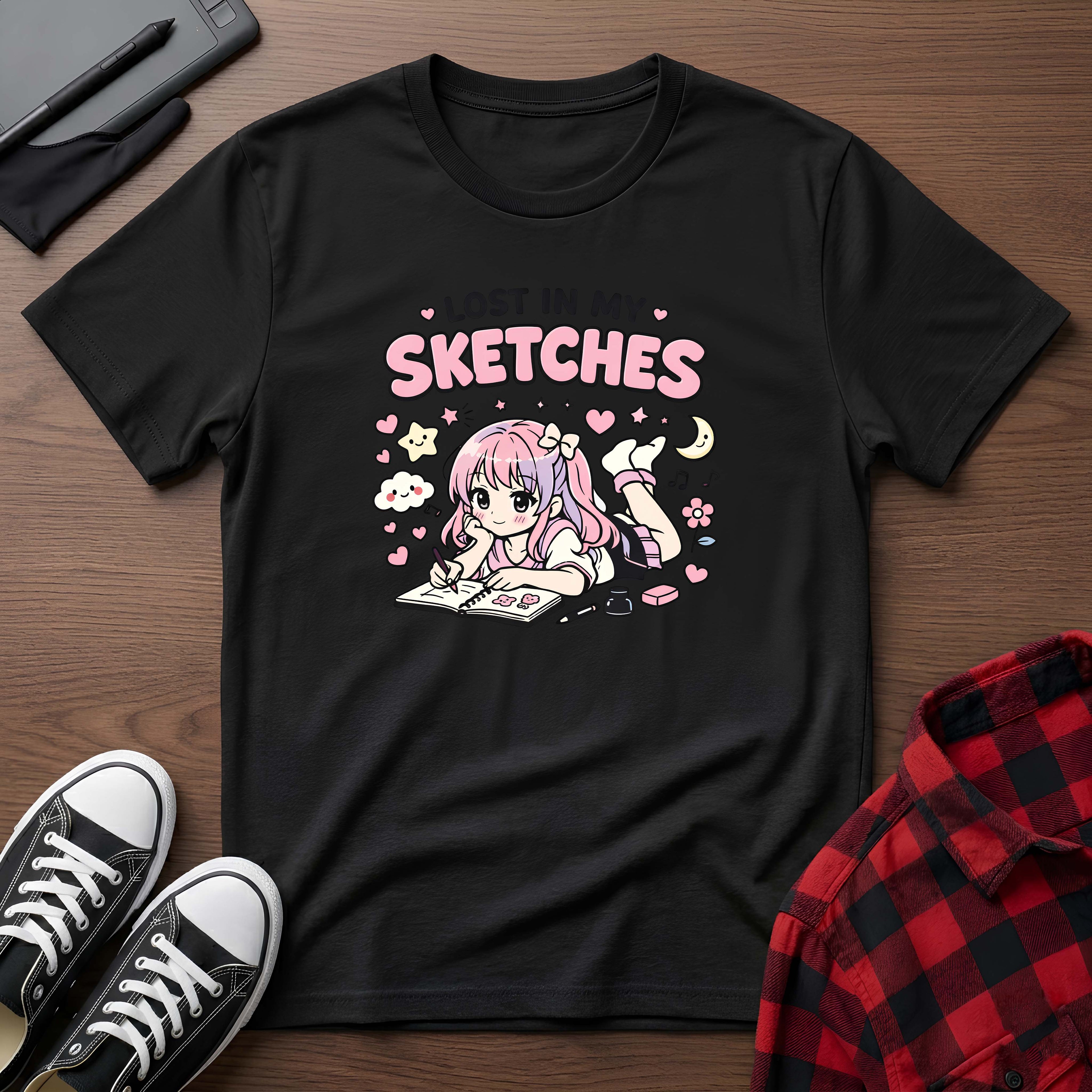 Lost In My Sketches T-Shirt