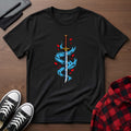 Katana & Water Spiral T‑Shirt
