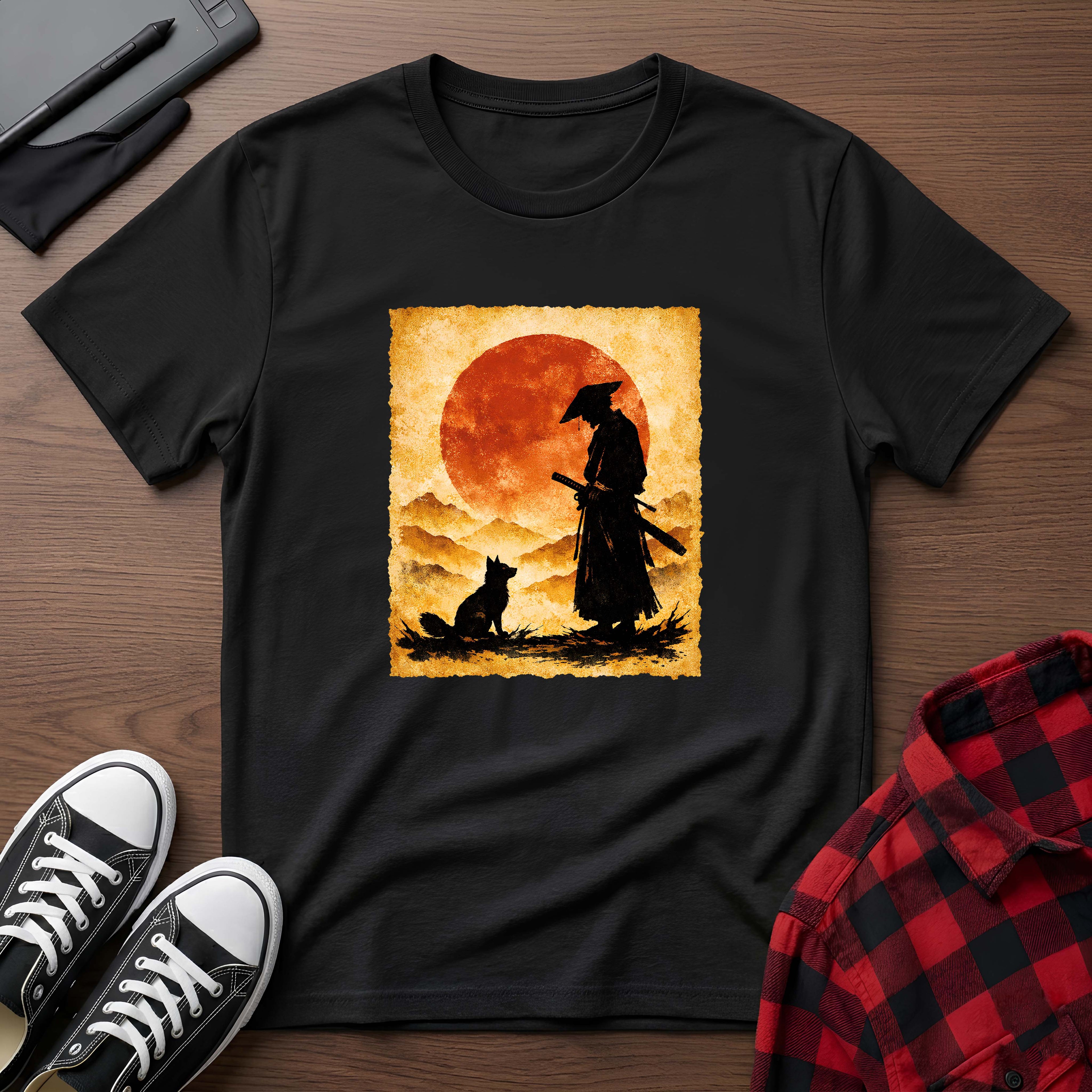 Samurai Cat Tee