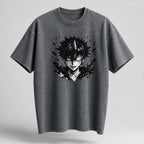 Dark Demon Oversized Cotton T-Shirt