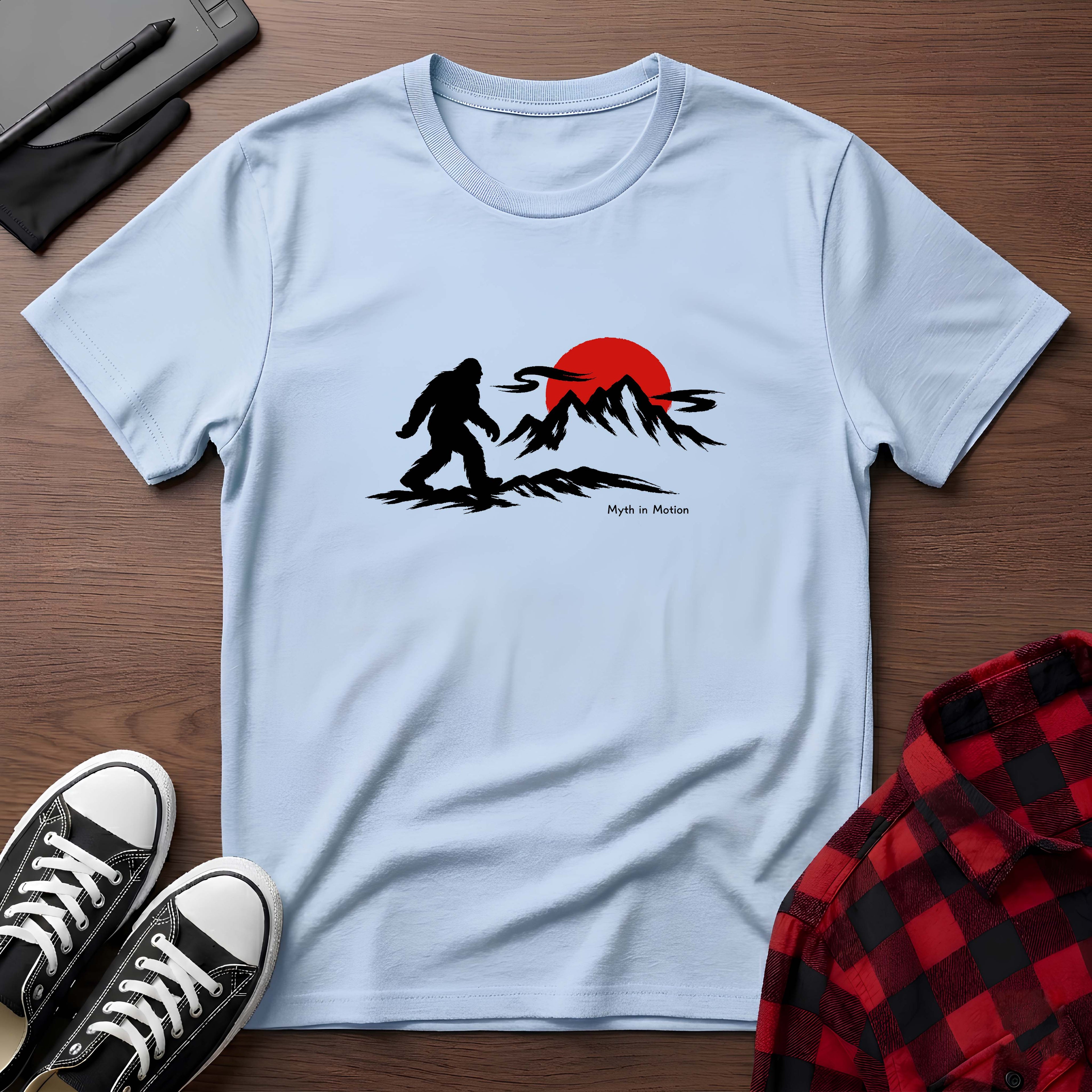 Bigfoot Mountain Sunset T-Shirt