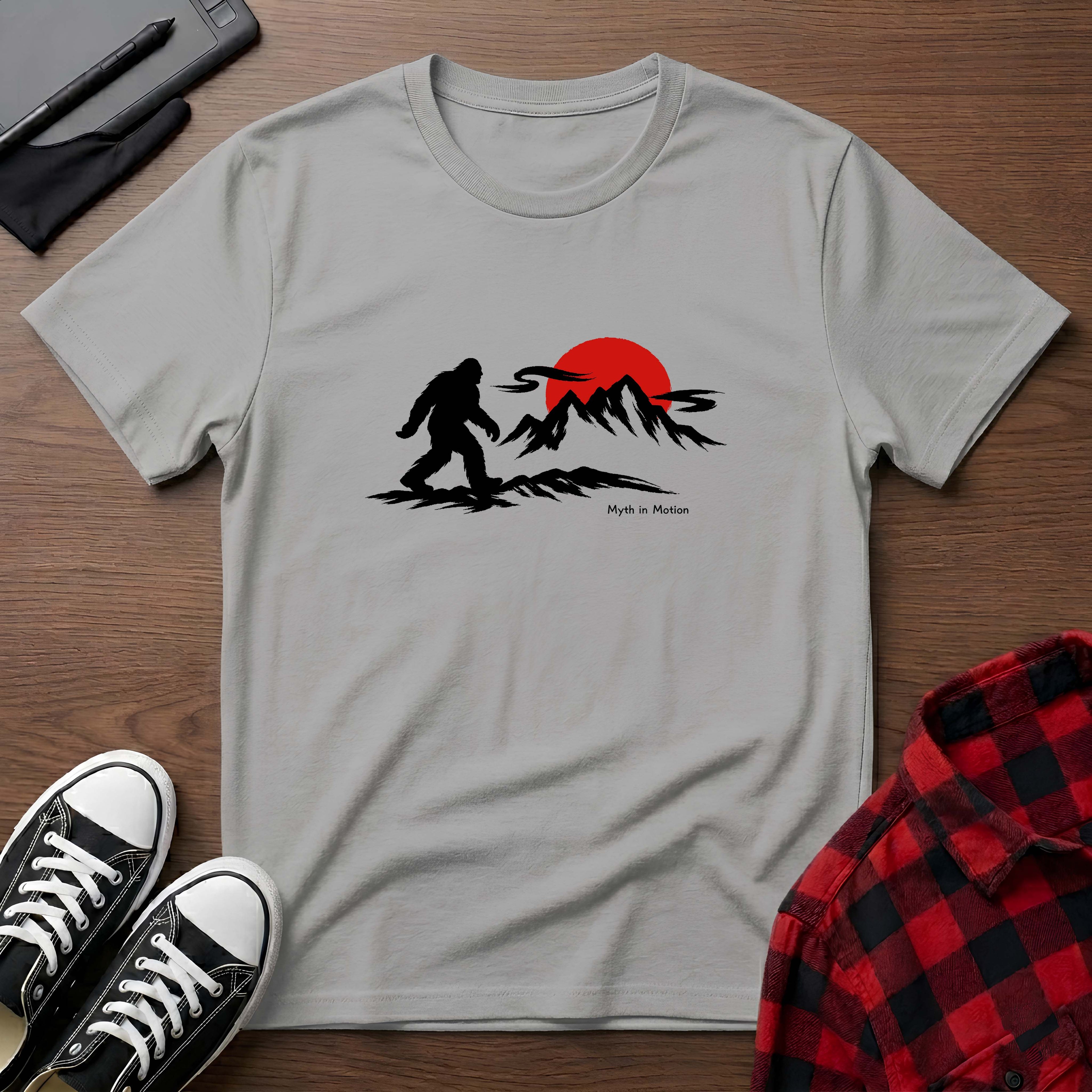 Bigfoot Mountain Sunset T-Shirt
