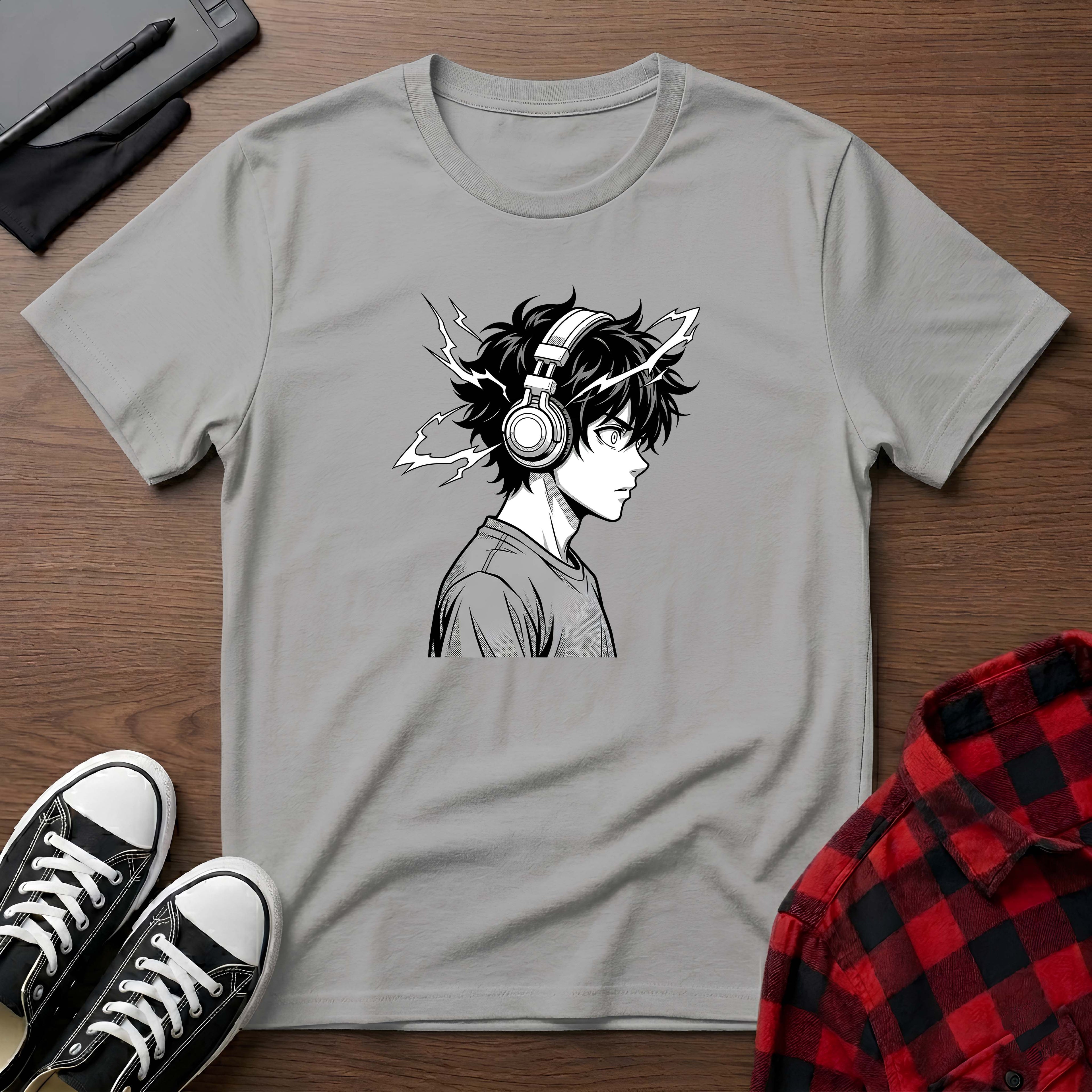 Anime Headphones T-Shirt