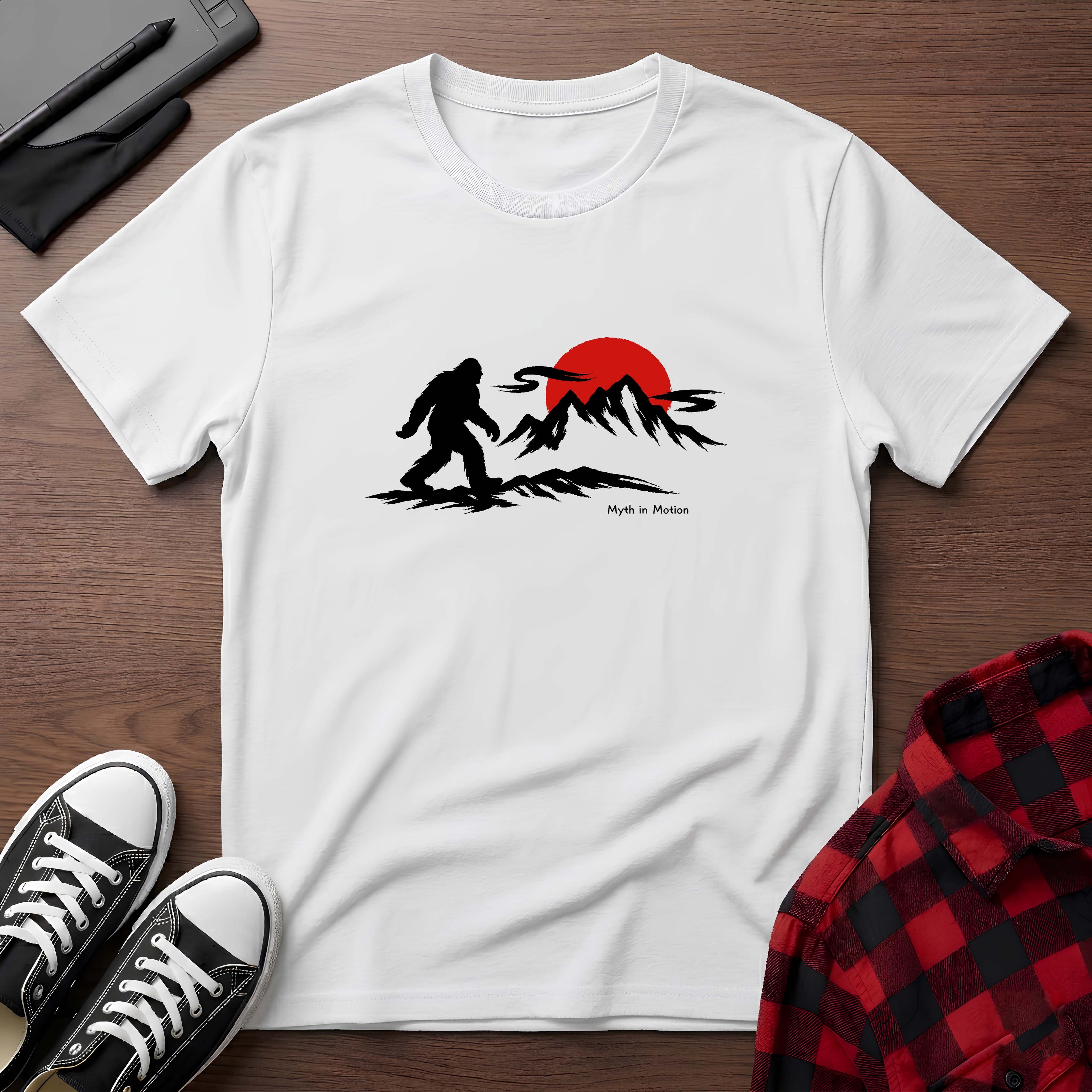 Bigfoot Mountain Sunset T-Shirt