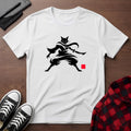 Samurai Cat Graphic T-Shirt