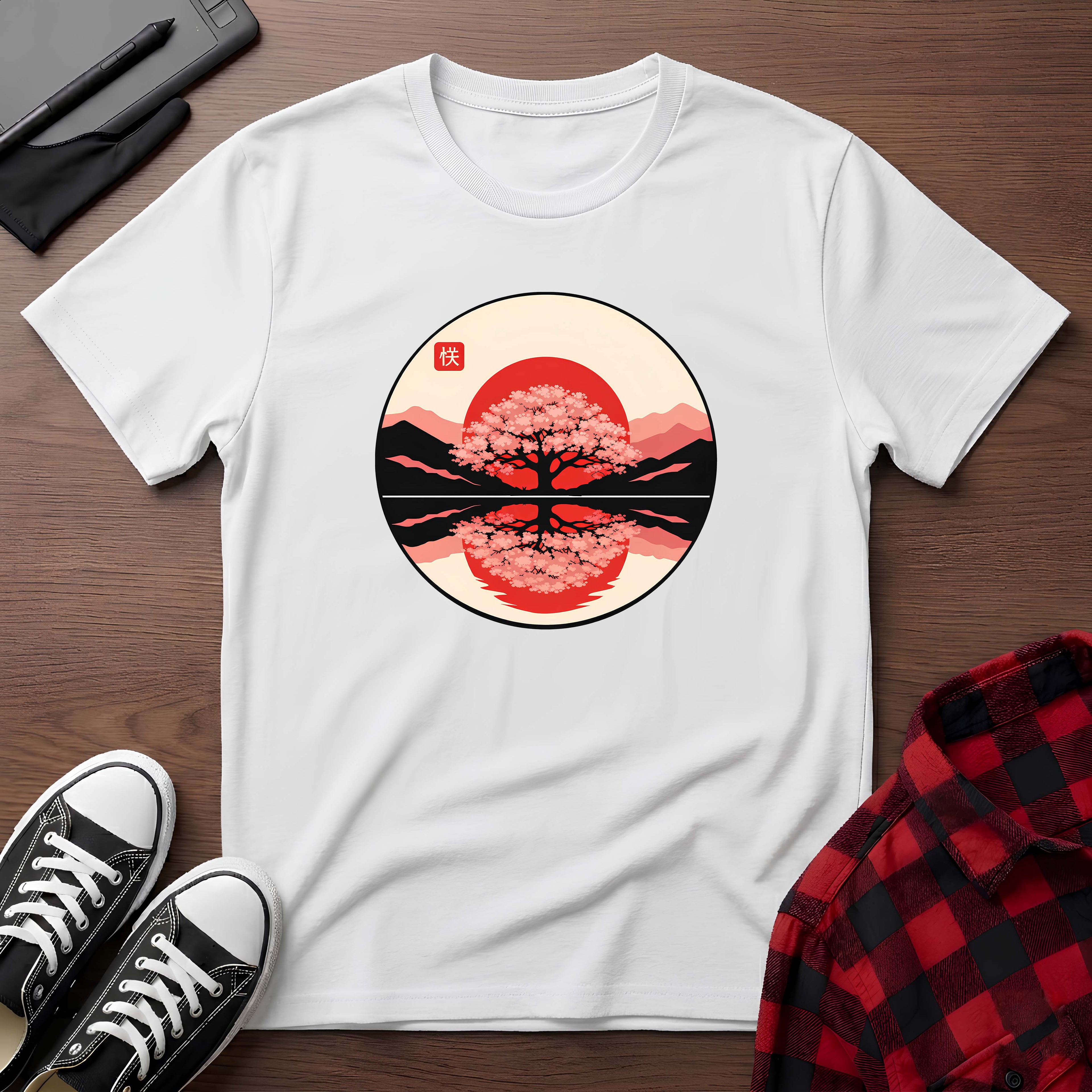 Cherry Blossom Reflection T-Shirt