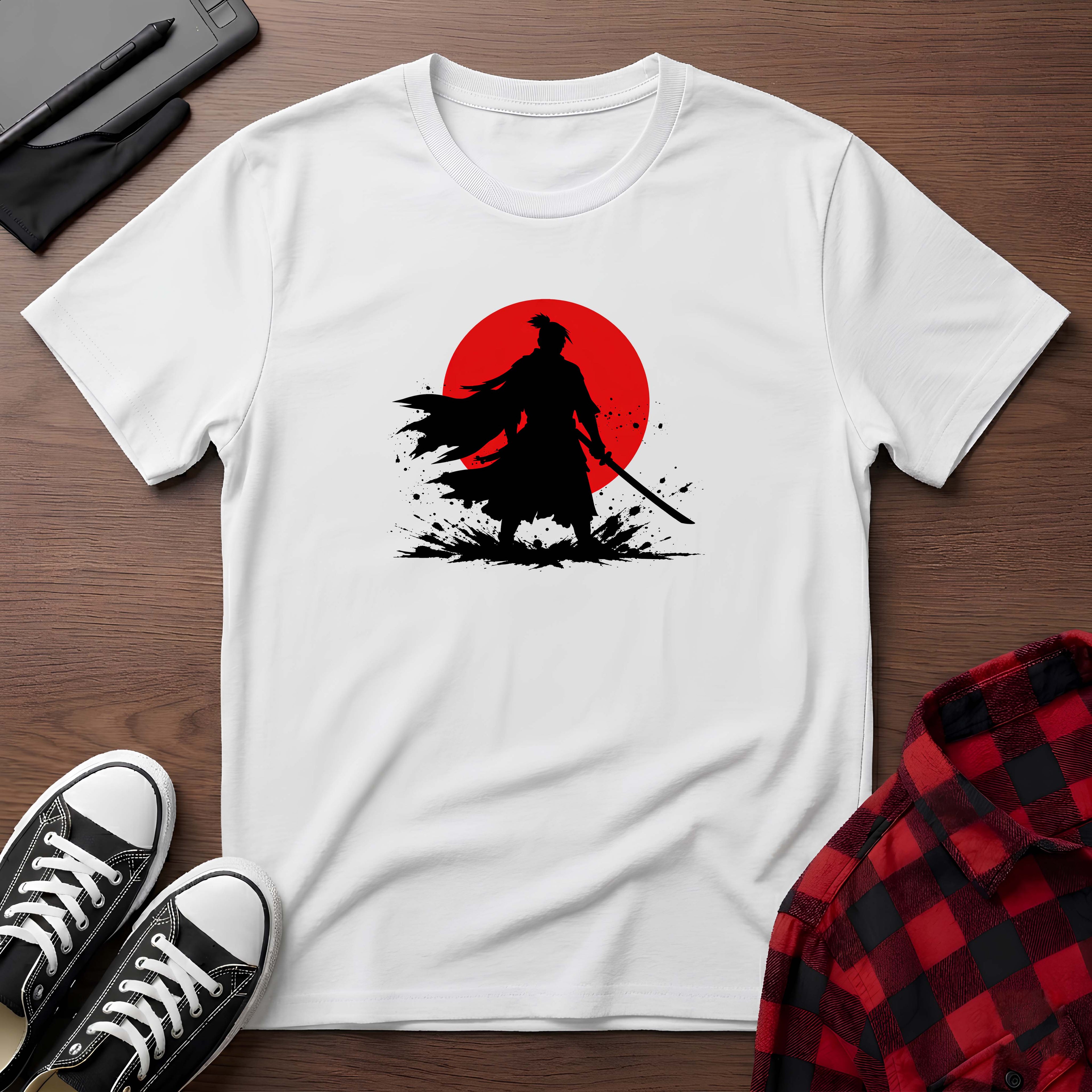 Red Sun Samurai T-Shirt